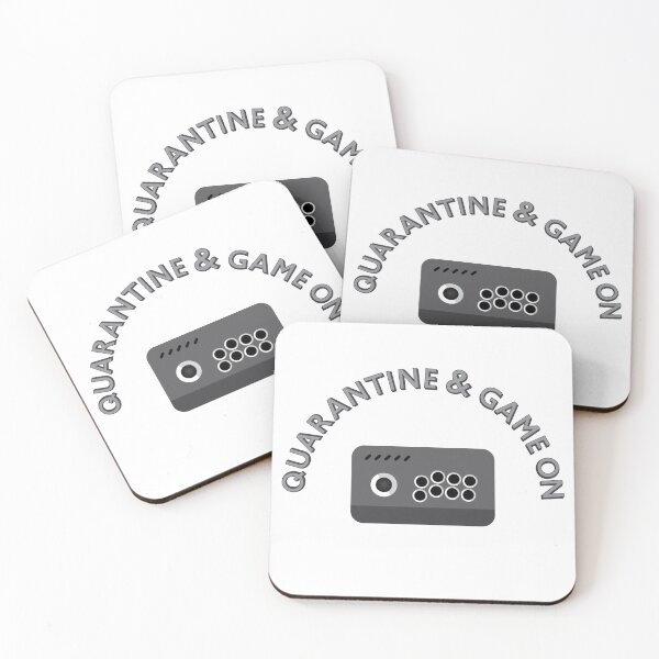 Item preview, Quarantine & Game On Joystick designed and sold by ShinsenMerch.