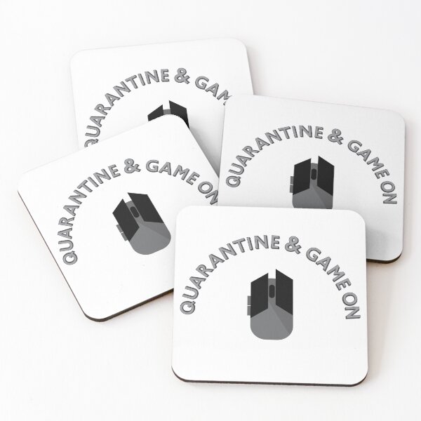 Item preview, Quarantine & Game On Mouse designed and sold by ShinsenMerch.