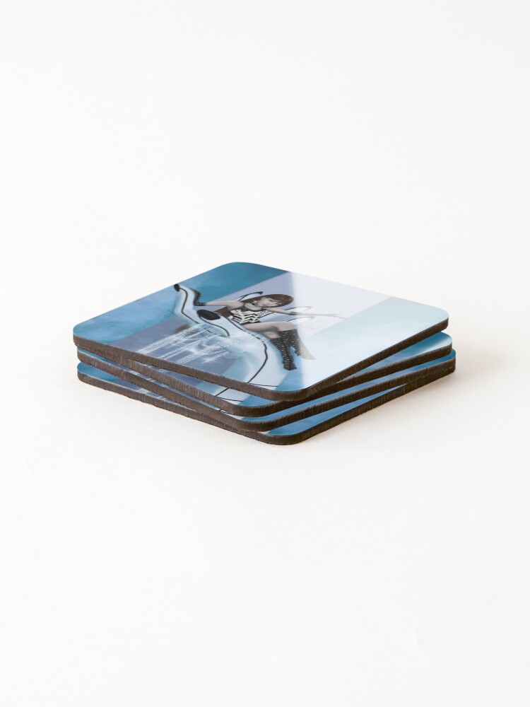 Thumbnail 4 of 5, Coasters (Set of 4), Stay Tonight designed and sold by Rupidee.
