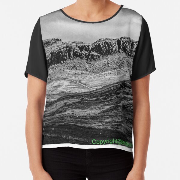 Snowdonia 1 By Whacky Chiffon Top