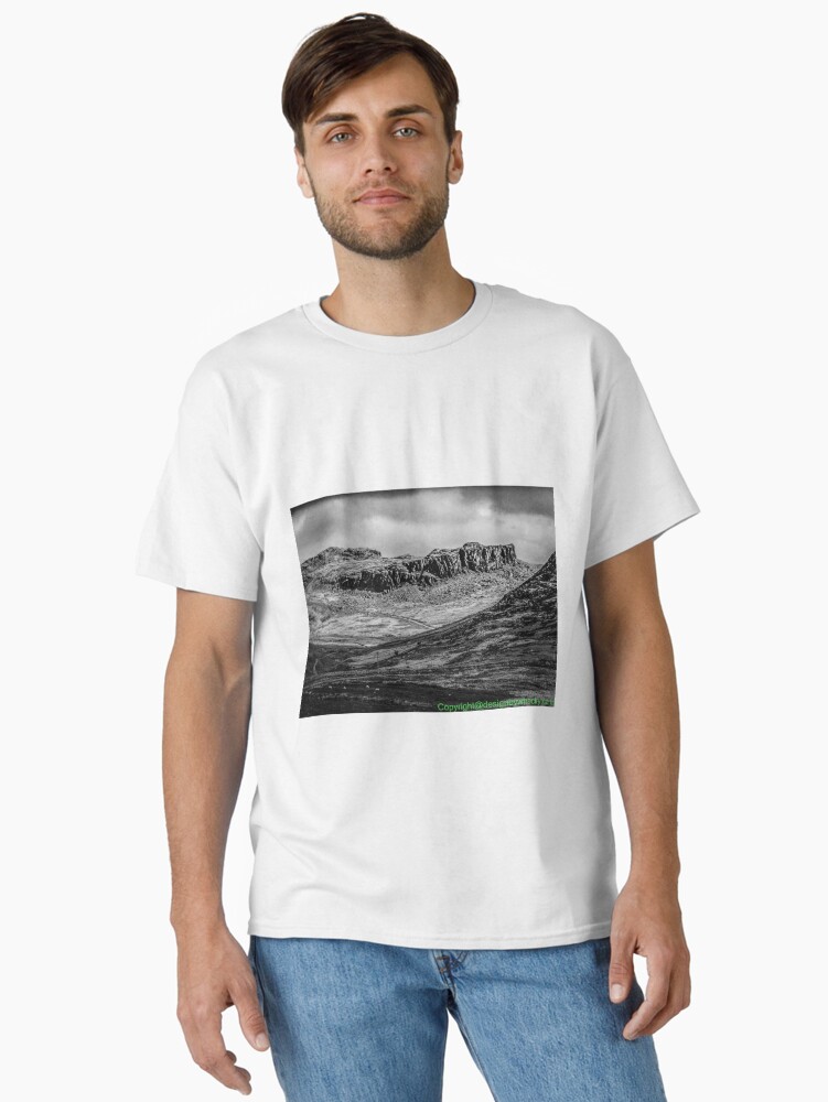 Thumbnail 1 of 7, Classic T-Shirt, Snowdonia 1 By Whacky designed and sold by bywhacky.