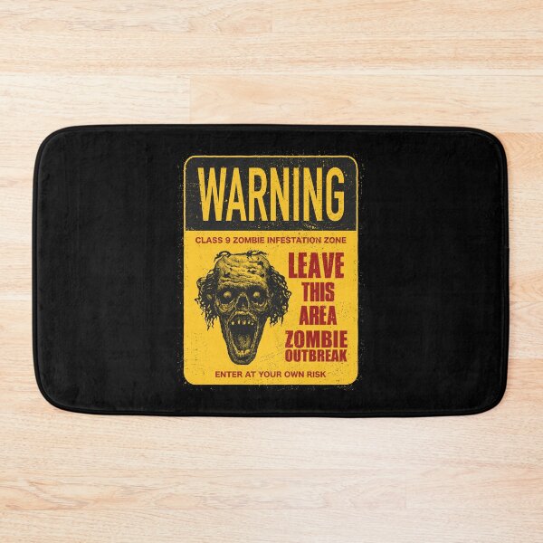 Item preview, Zombie Outbreak Warning designed and sold by Vector Scout Lab.
