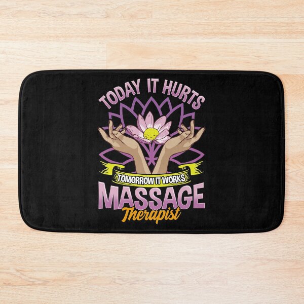 Item preview, Today It Hurts Tomorrow It Works Massage Therapist designed and sold by perfectpresents.