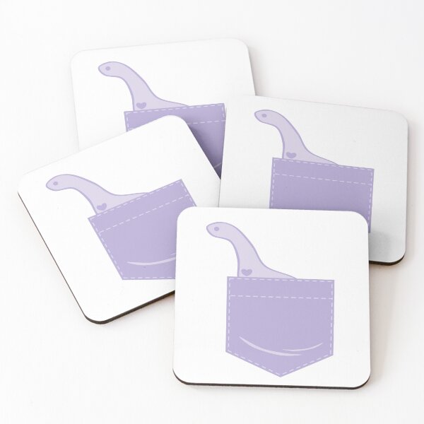 Item preview, Lavender Pocket Dinosaur  designed and sold by elrathia.
