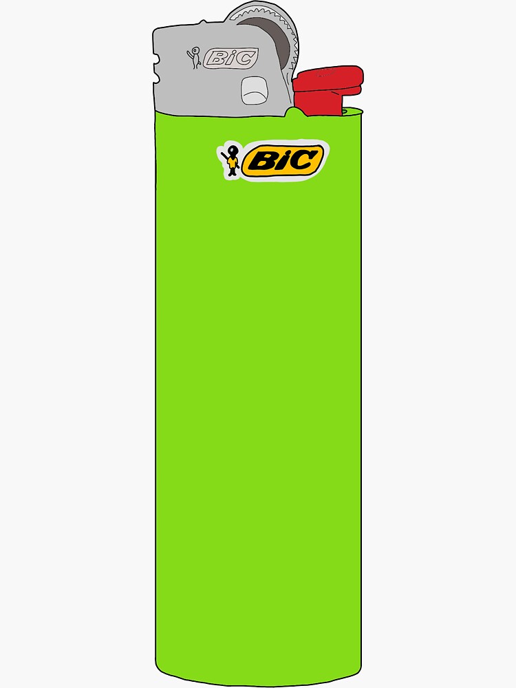 420 Floral Classic Bic Lighter - Higher Blend