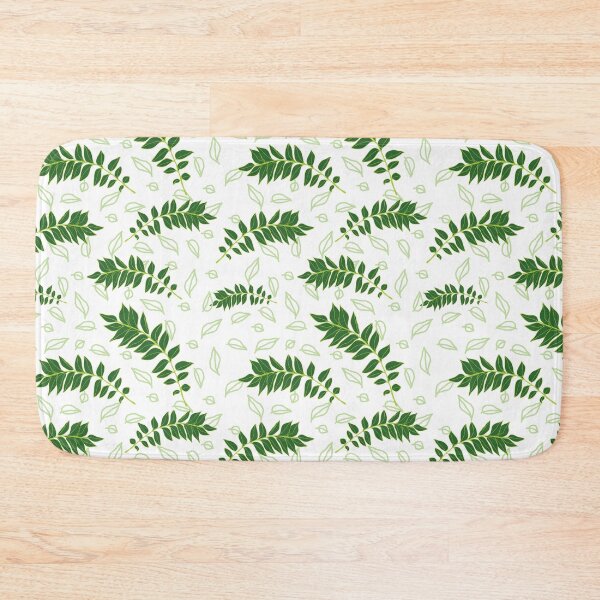 Item preview, simple curry leaves pattern seamless design designed and sold by Sreepriya Jayesh.
