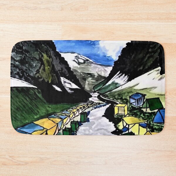Item preview, Mountains of Amarnath : An Indian Pilgrimage designed and sold by Blissful Brushes.