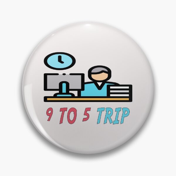 Item preview, 9 To 5 Trip - Summer - Job designed and sold by majeed10.