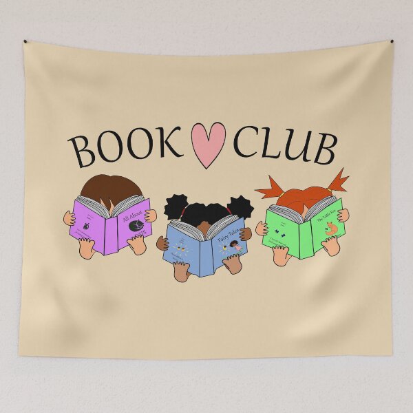 Item preview, Book Club - Kids Reading  designed and sold by nutmegfairy.