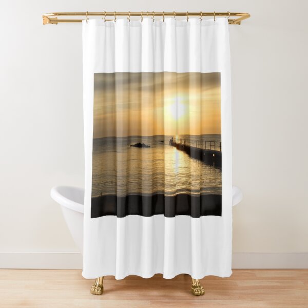 Evening on Gotland Shower Curtain