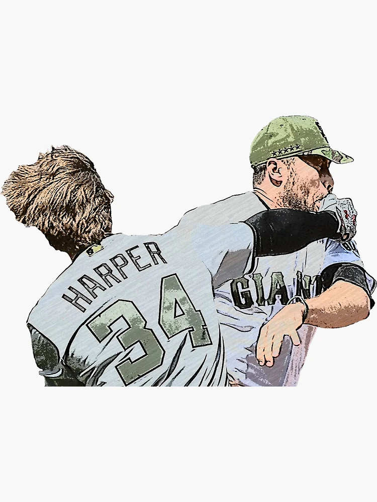 Bryce Harper  Sticker for Sale by katecor11