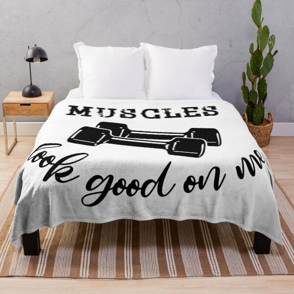 Item preview, Muscles look good on me designed and sold by HotVector.