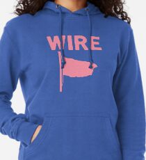Draht - Rosa Flagge Leichter Hoodie