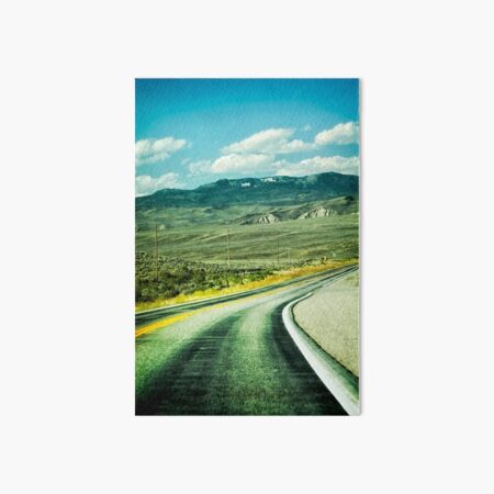 I want to walk there Art Board Print