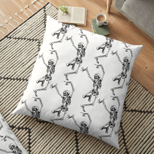 Dance With Death Floor Pillow