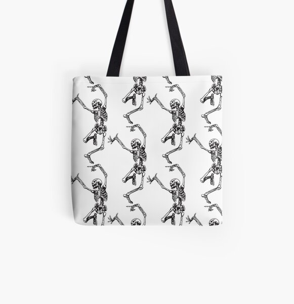 Dance With Death All Over Print Tote Bag