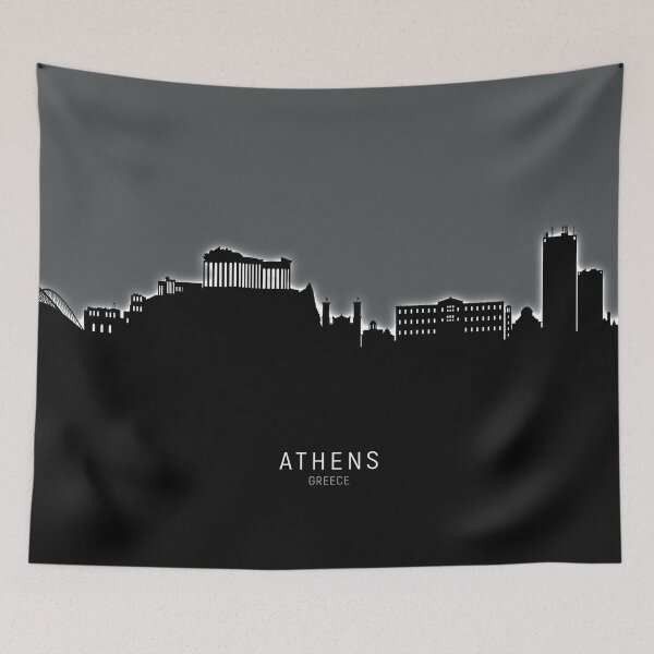 Item preview, Athens Greece Skyline designed and sold by ArtPrints.