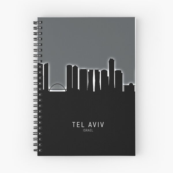 Item preview, Tel Aviv Israel Skyline designed and sold by ArtPrints.