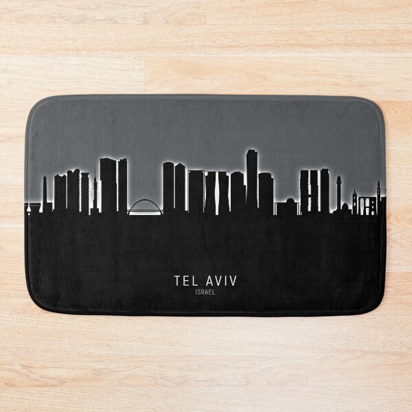 Item preview, Tel Aviv Israel Skyline designed and sold by ArtPrints.