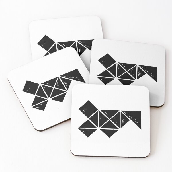 Item preview, Hand Made Squares, Triangles with Ink on Paper designed and sold by Istvan Ocztos.