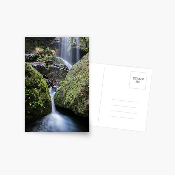 Rinadeena Falls detail, Tasmania a Postcard