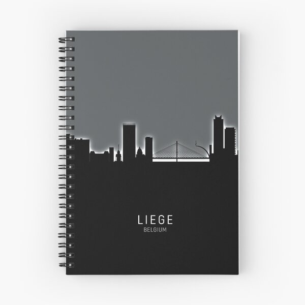 Item preview, Liege Belgium Skyline designed and sold by ArtPrints.