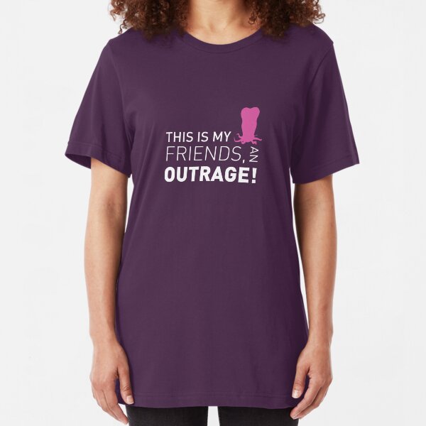 Tony Harrison Outrage Slim Fit T-Shirt