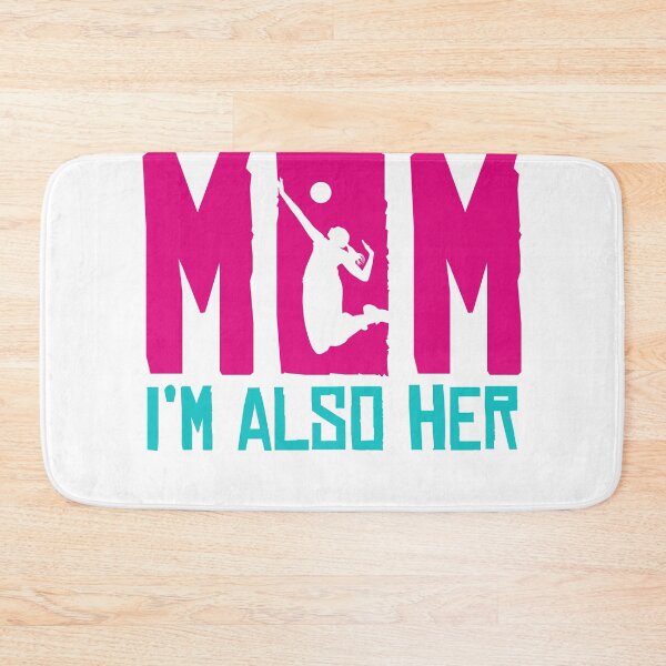 Item preview, Number One Fan Volleyball Mom Gift Design Idea design graphic designed and sold by Lisbob.