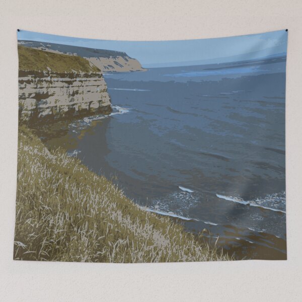 Item preview, Cliff at Staithes designed and sold by TyneDesigns.