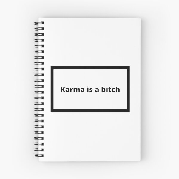 Item preview, Karma is a bitch designed and sold by Omeris.