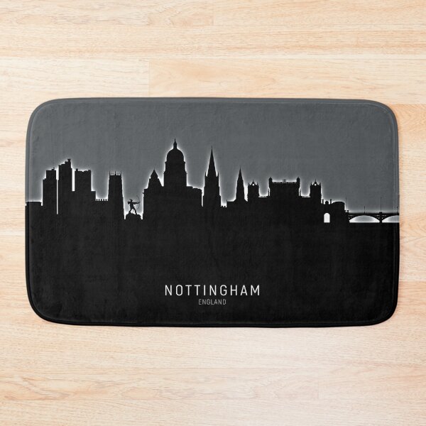 Item preview, Nottingham England Skyline designed and sold by ArtPrints.