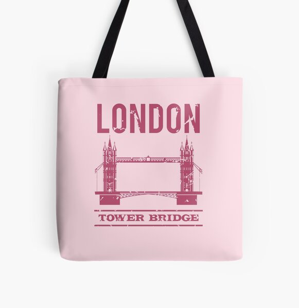 Big Souvenir Bag With London Design 