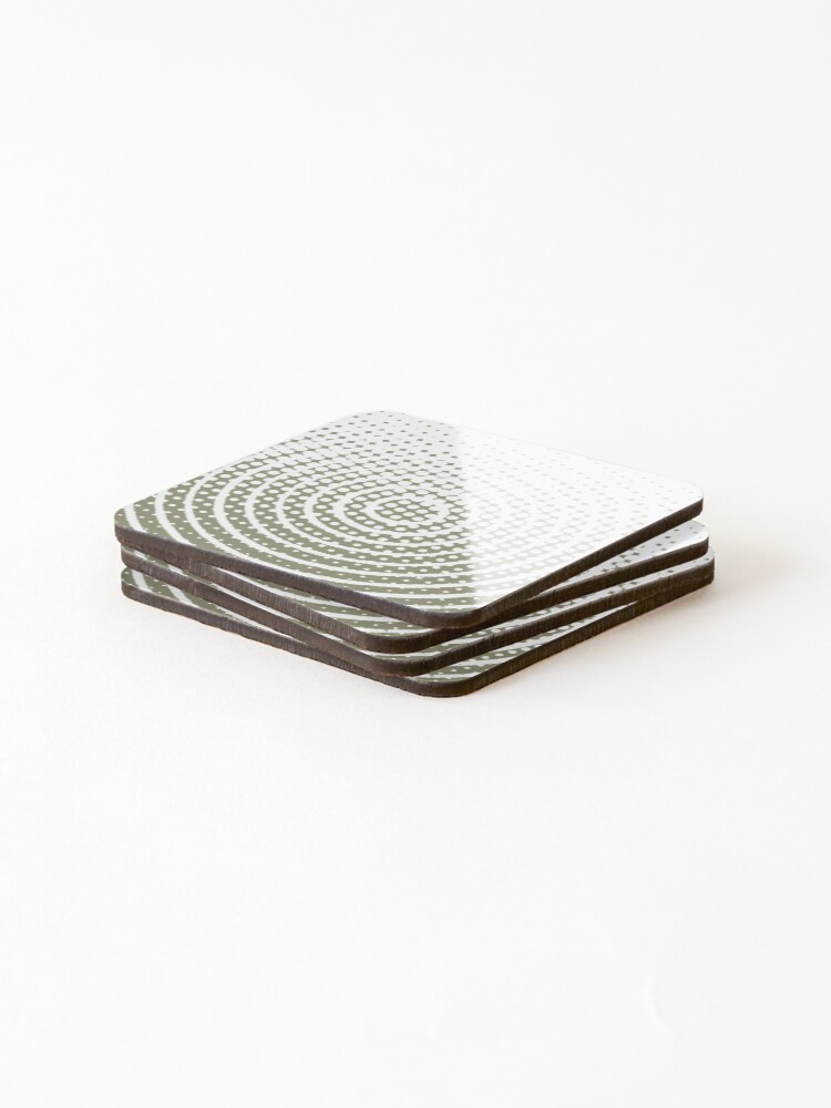 Thumbnail 4 of 5, Coasters (Set of 4), Abstract Circular designed and sold by mdmarkovic.
