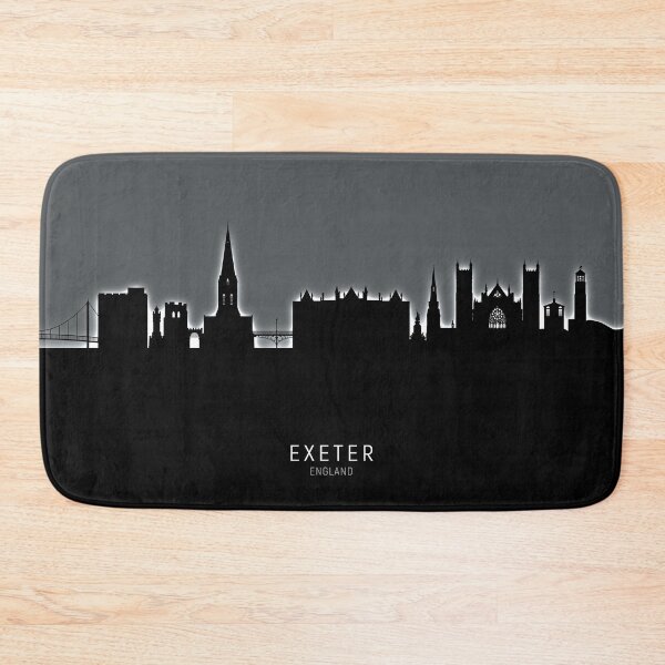 Item preview, Exeter England Skyline designed and sold by ArtPrints.