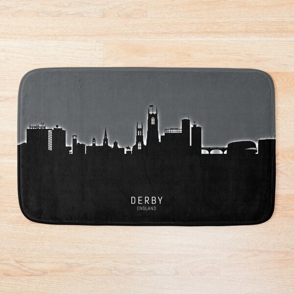Item preview, Derby England Skyline designed and sold by ArtPrints.