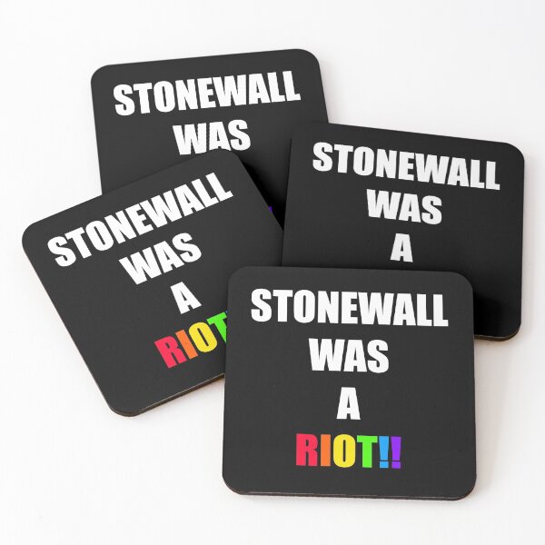 Item preview, STONEWALL WAS A RIOT!! designed and sold by royalblewitup.