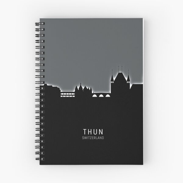 Item preview, Thun Switzerland Skyline designed and sold by ArtPrints.