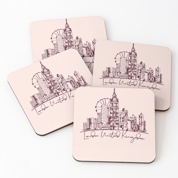 Item preview, Vintage London Skyline United Kingdom Pride British Souvenir UK Big Ben Gift designed and sold by TopTeeShop.