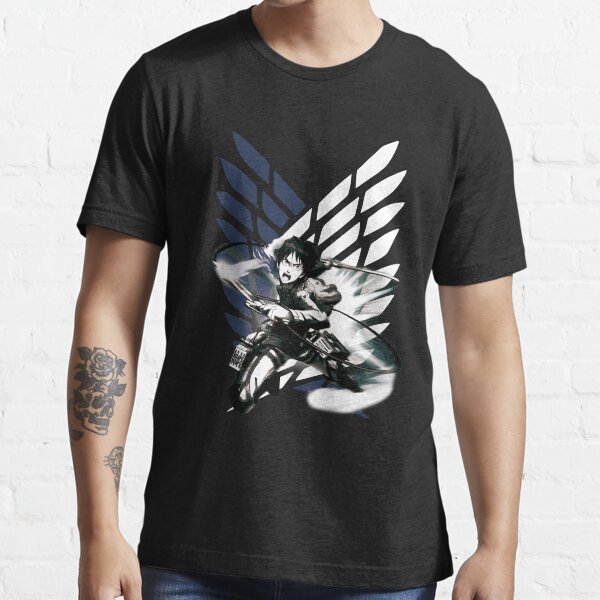 Shingeki no kyojin t shirt Clearance