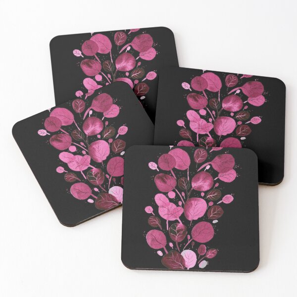 Item preview, Pink Droplet Leaves designed and sold by Jenni Toikkanen.