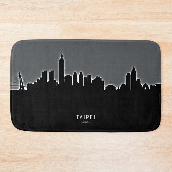 Item preview, Taipei Taiwan Skyline designed and sold by ArtPrints.