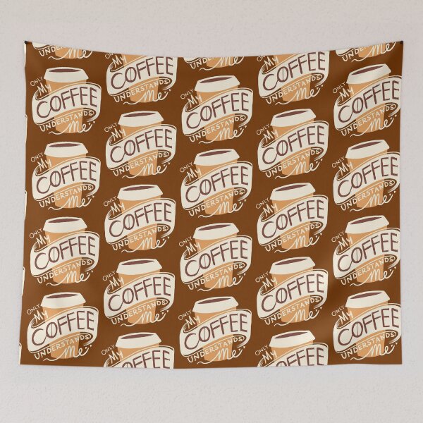 Item preview, Only my Coffee understands me designed and sold by jasmineberry.