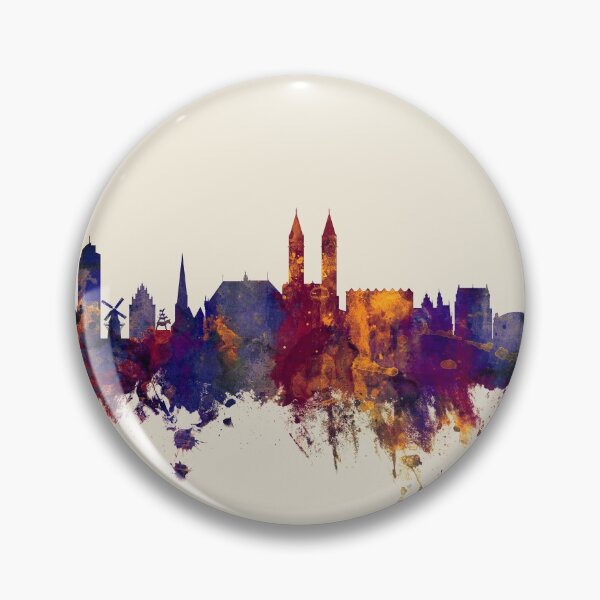 Item preview, Bremen Germany Skyline designed and sold by ArtPrints.