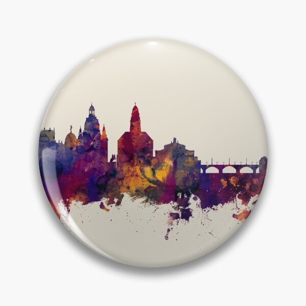 Item preview, Dresden Germany Skyline designed and sold by ArtPrints.