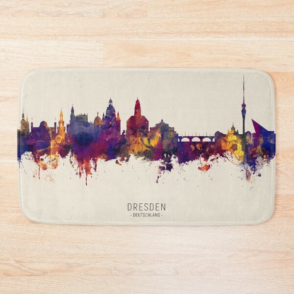 Item preview, Dresden Germany Skyline designed and sold by ArtPrints.
