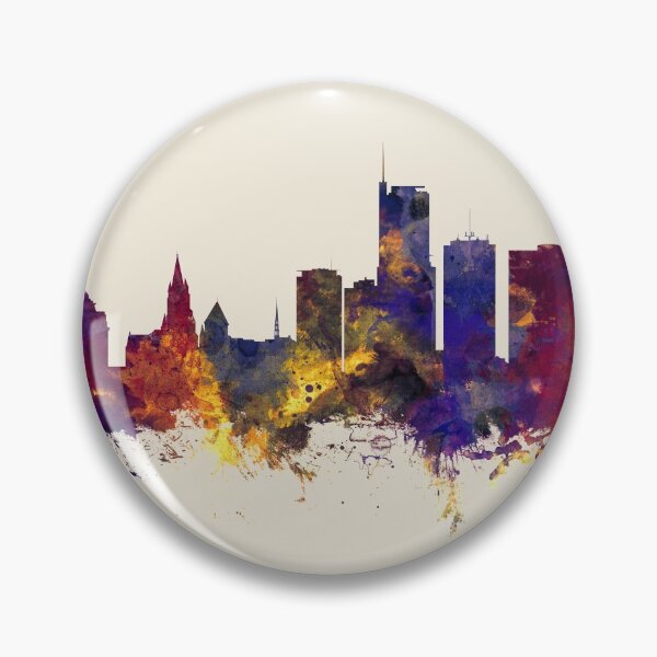 Item preview, Essen Germany Skyline designed and sold by ArtPrints.