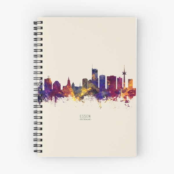 Artikelvorschau, Essen Germany Skyline entworfen und verkauft von ArtPrints.