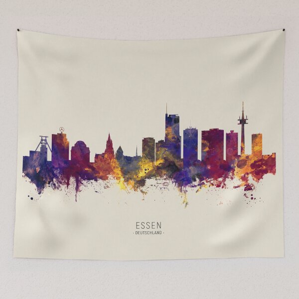 Item preview, Essen Germany Skyline designed and sold by ArtPrints.