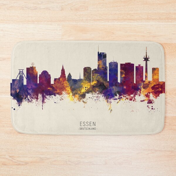 Item preview, Essen Germany Skyline designed and sold by ArtPrints.