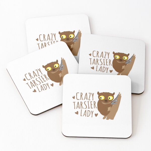 Item preview, Crazy Tarsier lady designed and sold by jazzydevil.